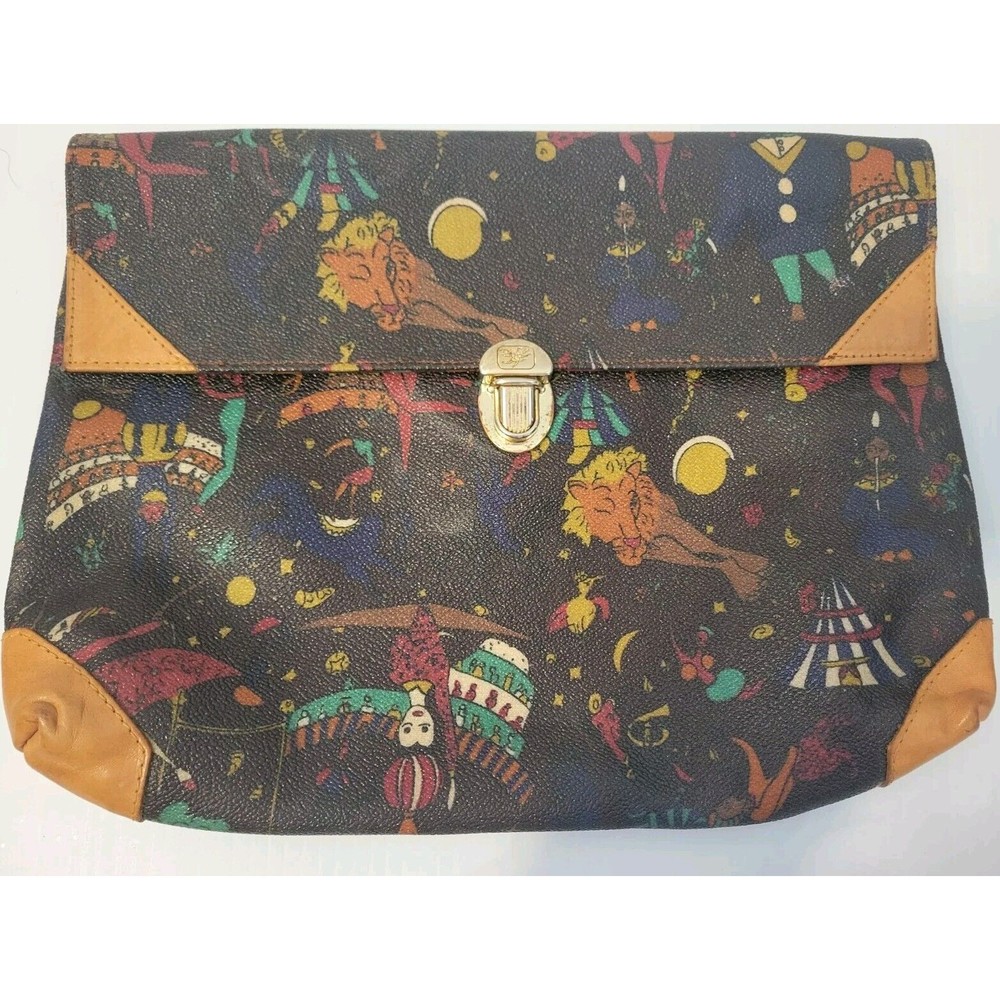 VTG Black Piero Guidi Women’s Magic Circus Clutch